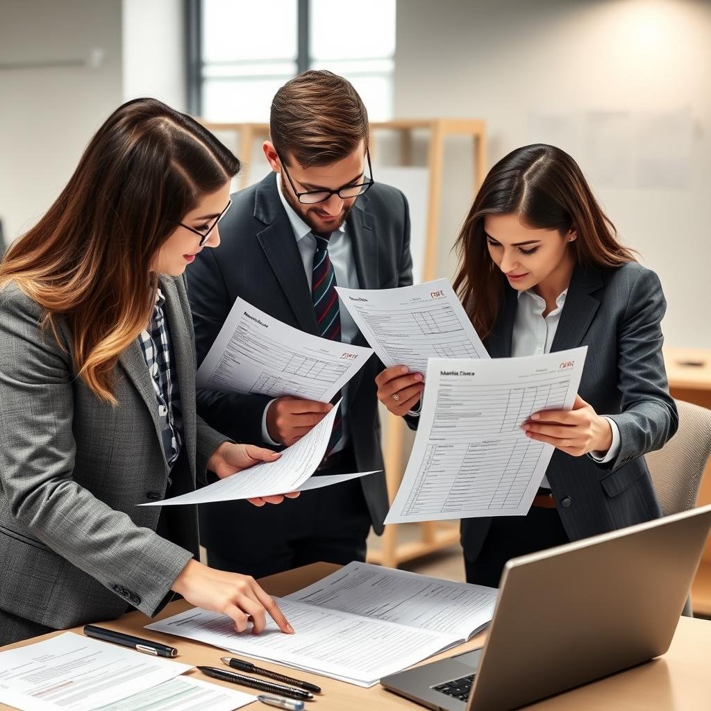 Procurement team reviewing PCBA quotes from multiple manufacturers Procurement team reviewing PCBA quotes from multiple manufacturers