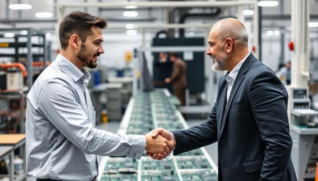 Successful PCBA manufacturing partnership resulting from proper RFQ process
