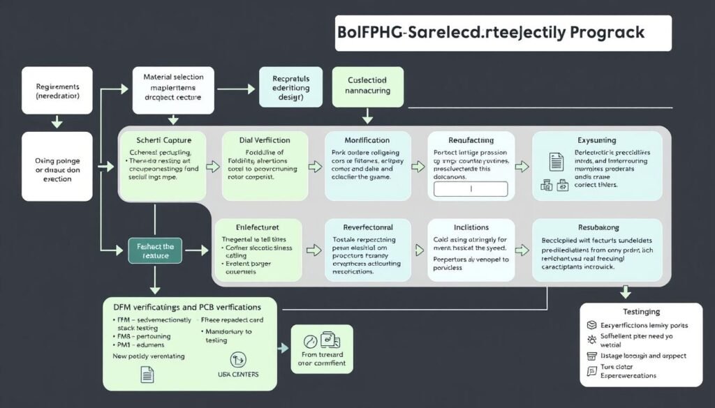 Integrated workflow showing DFM and signal integrity considerations throughout the PCB design process Integrated workflow showing DFM and signal integrity considerations throughout the PCB design process