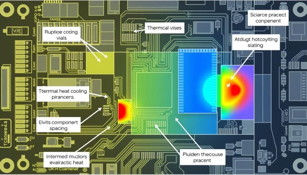 Thermal management techniques in power electronics PCBA
