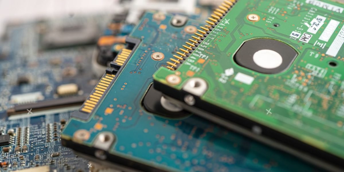 A close-up shot of several green and printed circuit boards (PCBs) stacked together, with the blog title "What is PCB Assembly, and Why is it Important?" overlaid in a purple box.